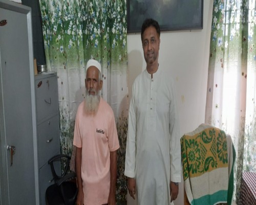 অবসর প্রাপ্ত নৈশ প্রহরী জনাব, আব্দুস ছামাদ