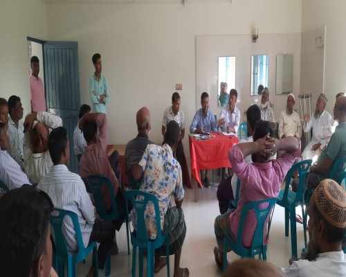 লেখা-পড়ার মান উন্নয়নে মিটিং চলমান